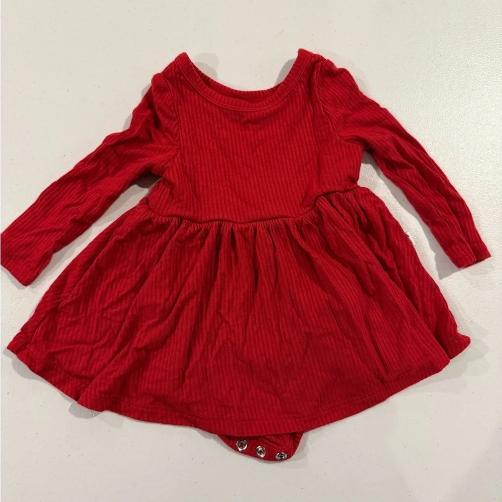 Little Sleepies Vibrant Red Baby Outfit